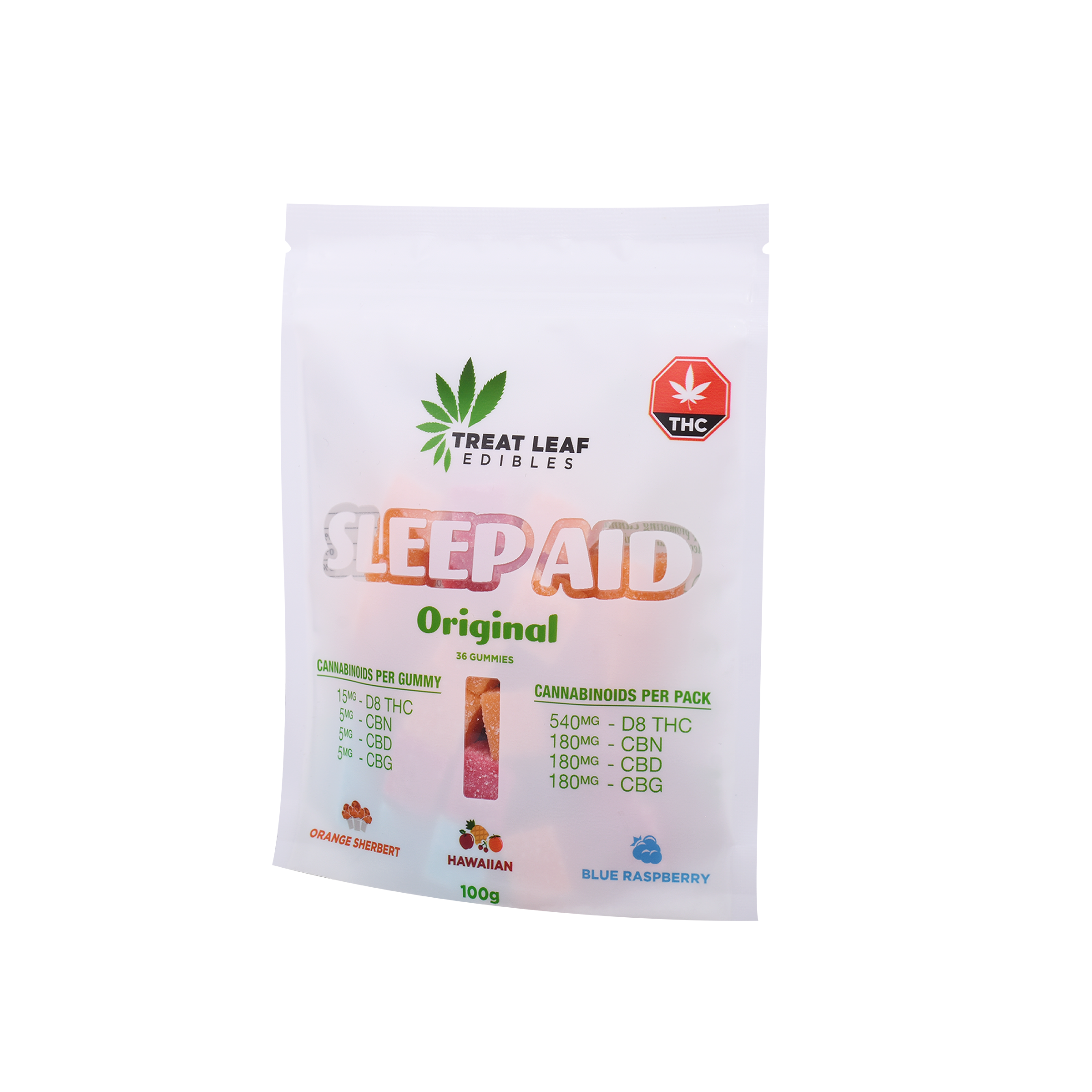 36 pack 15mg/5mg/5mg/5mg THC Sleep Aid - Image 4